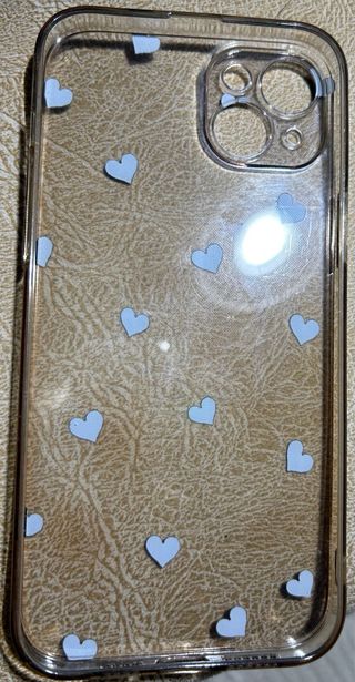Funda iPhone 14 Plus Corazones