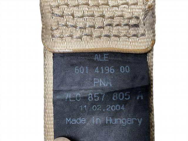 Cinturon tra izq VW Touareg 2003-2010