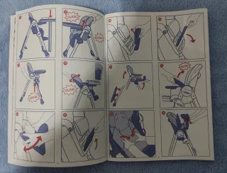 Trona Chicco Polly con diseño infantil