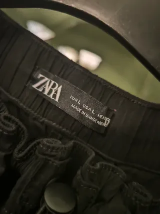 Pantalón Zara Negro Talla L