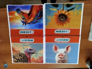 Fogli per découpage con animali