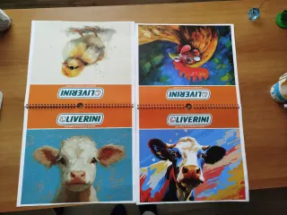 Fogli per découpage con animali