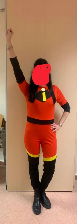Disfraz Mujer Los Increíbles Talla M con letra I