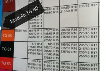 Fundas textiles para nieve Multi Grip TG80 cadenas