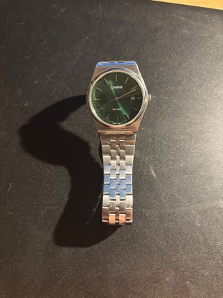 Reloj Casio MTP-B145D-3AVEF VERDE Y PLATA