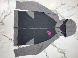 Conjunto Deportivo Nike Gris y Rosa Mujer