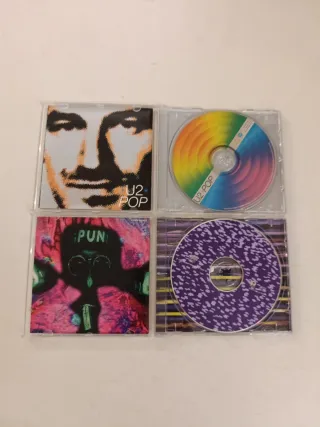 Lotto 2 CD U2 - Pop & Zooropa
