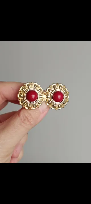 Conjunto Flamenca Burdeos Oro