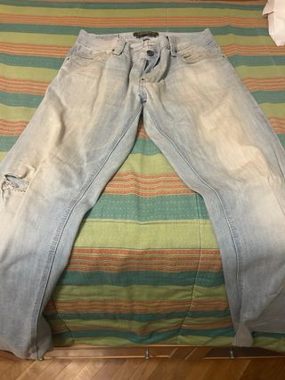 Pantalones vaqueros azules talla 42