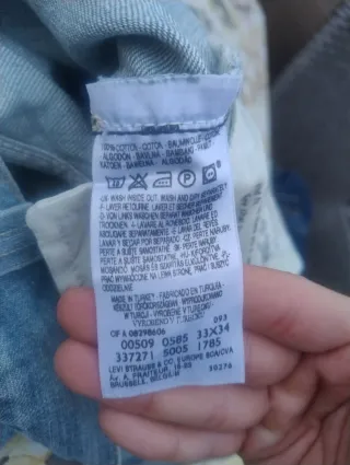 Bermudas Levi's 509 W33 L34