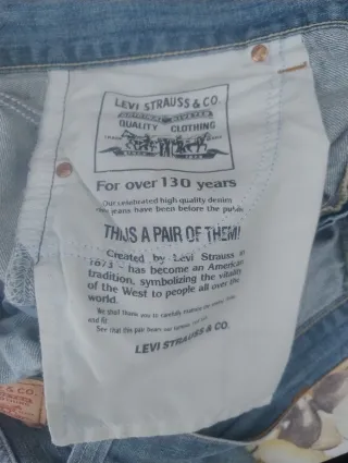 Bermudas Levi's 509 W33 L34