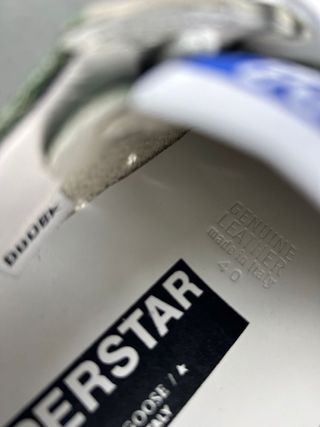 Golden Goose Super-Star Verde e Prata tamanho 40