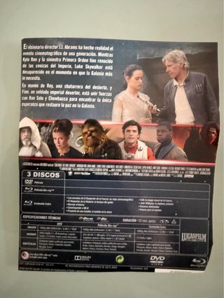 Star Wars: El Despertar de la Fuerza Steelbook