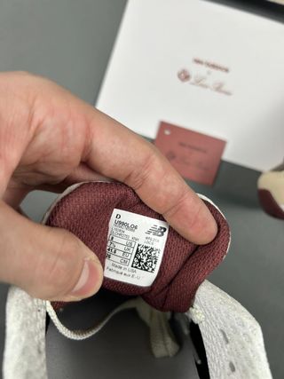 New Balance x Loro Piana tamanho 41.5