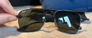 Occhiali da sole Ray-Ban neri/argento