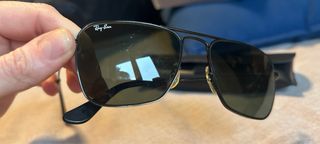 Occhiali da sole Ray-Ban neri/argento