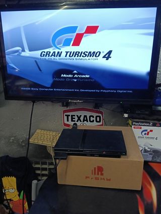 Consola PlayStation 2 Slim Negra