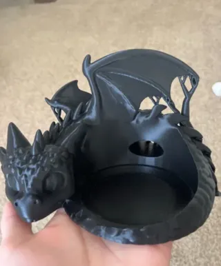 Porta Alexa Design Drago Nero