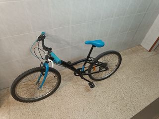 Bicicleta 1986 Negra y Azul