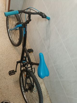 Bicicleta 1986 Negra y Azul