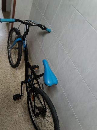 Bicicleta 1986 Negra y Azul