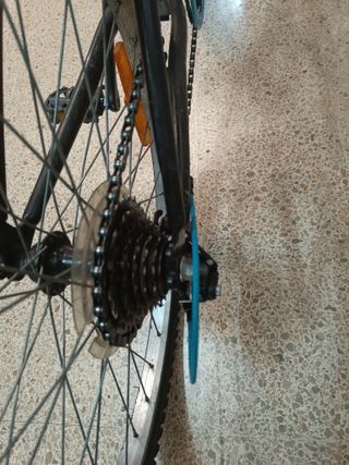 Bicicleta 1986 Negra y Azul