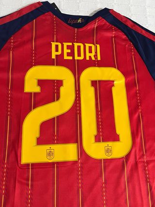 Camiseta España Pedri