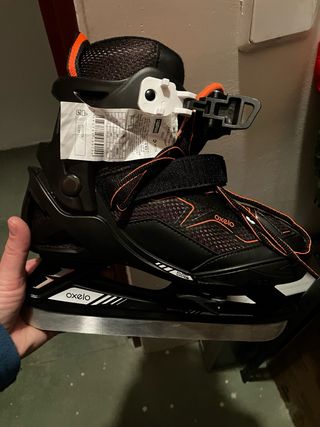 Patines de hielo talla 34, coderas,rodilleras