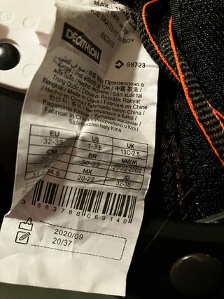 Patines de hielo talla 34, coderas,rodilleras