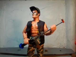 Muñeco Acción Soldado Camuflaje