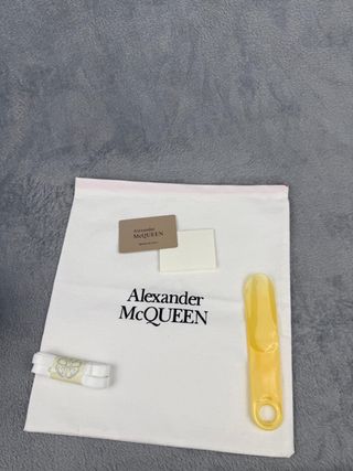 Alexander McQueen Tênis Branco/Preto tamanho 43