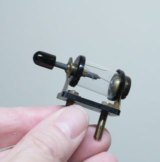 Detector de Galena Vintage - Para radio de galena