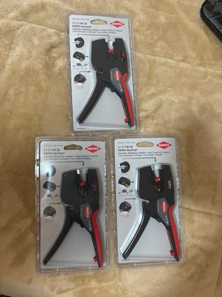 Set 3 KNIPEX NexStrip 12 72 190 SB