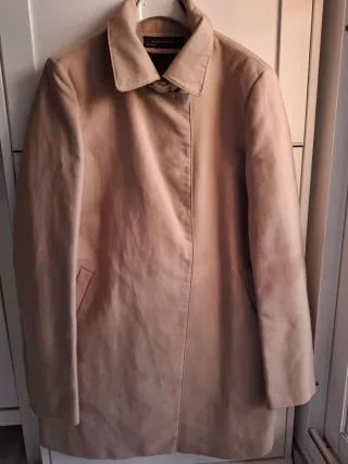 Abrigo Zara Mujer Beige