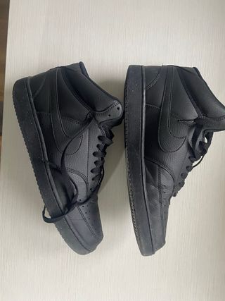 Zapatillas altas Nike negras