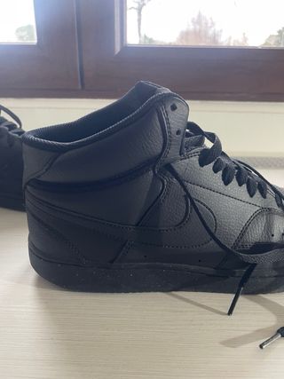 Zapatillas altas Nike negras