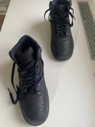 Zapatillas altas Nike negras