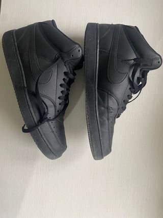 Zapatillas altas Nike negras