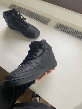 Zapatillas altas Nike negras