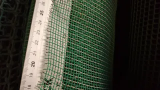 Malla plàstica verda (rollos)