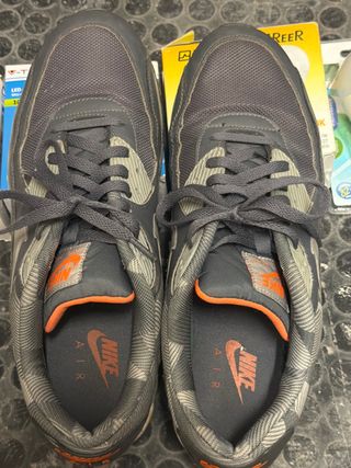 Scarpe Nike Air Max Grigie Arancioni