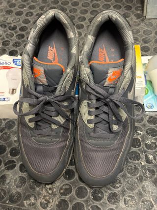 Scarpe Nike Air Max Grigie Arancioni