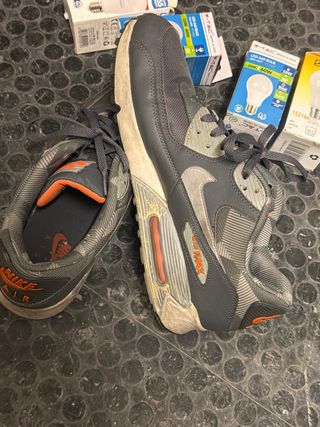 Scarpe Nike Air Max Grigie Arancioni