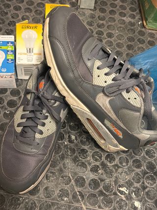 Scarpe Nike Air Max Grigie Arancioni