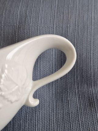 Elegante salsiera Galvani in porcellana