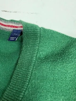 Jersey Gant Verde V-Neck