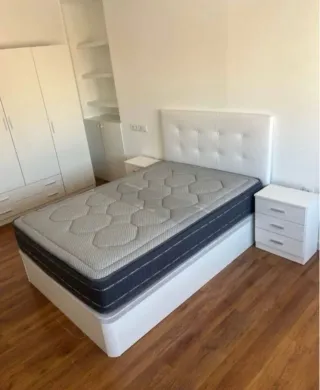 Canapé + colchón + base tapizada +Somier armario