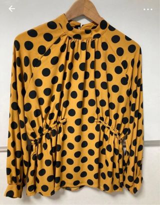 Camisa Zara lunares M