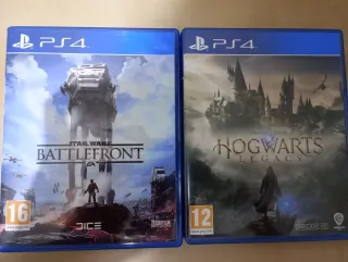 Pack Juegos PS4 Star Wars y Hogwarts