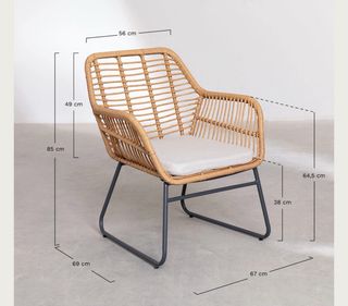 Conjunto Muebles Terraza: Sofá, Sillones y Mesa